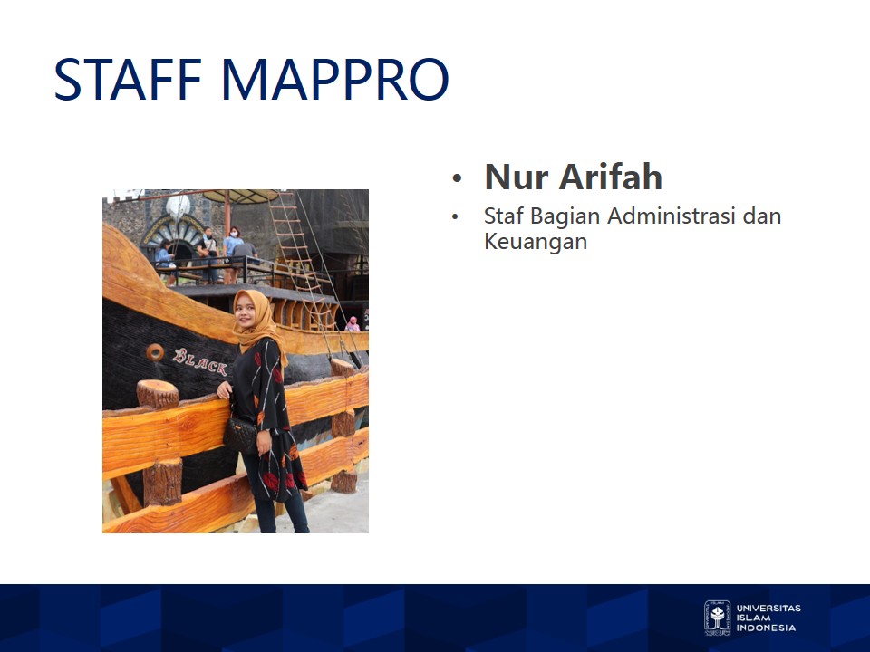 Profil Dosen & Staff Mappro UII28